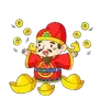 Lucky button